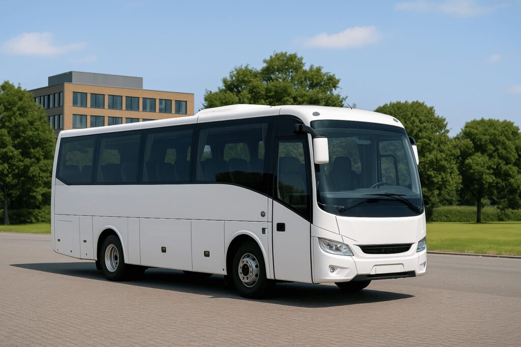 Midi minibus with driver, 35 seats