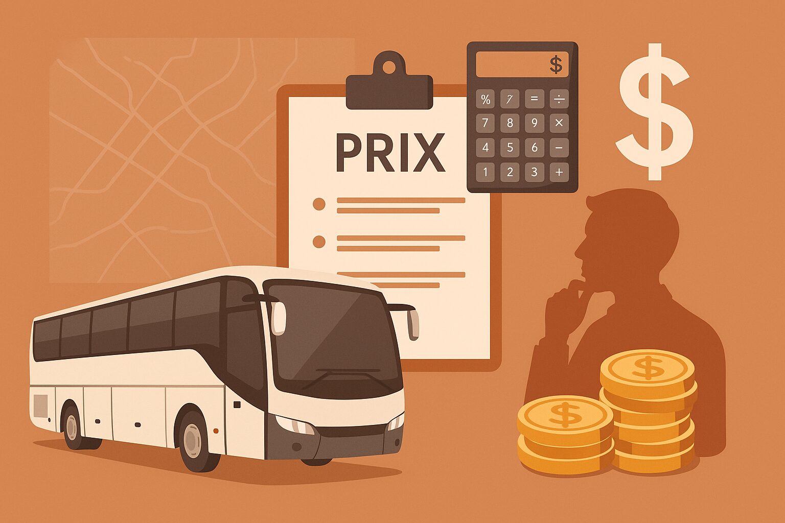 bus rental price