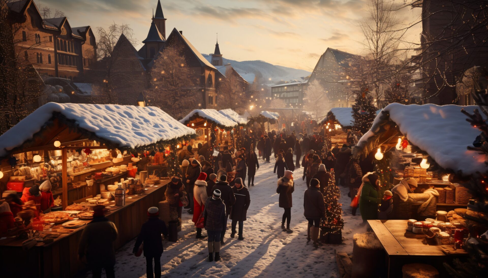 Christmas market bus rental and rent a bus for your group transport and visit a Christmas market in Alsace