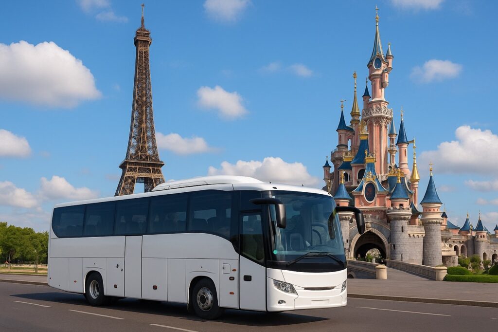 Location de bus à Paris 1 Tarif location autocar Paris Disneyland