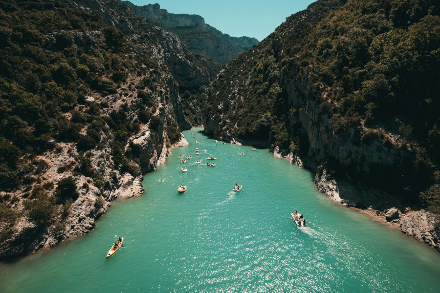 10 ideas for destinations accessible by bus in groups in France 6 Verdon Gorges