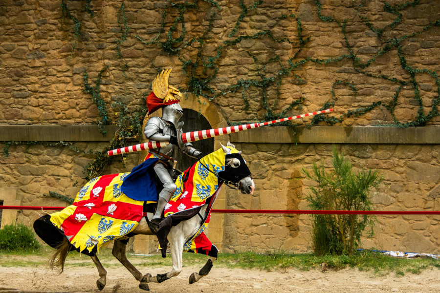 10 ideas for destinations accessible by bus in groups in France 5 puy du fou horse joust