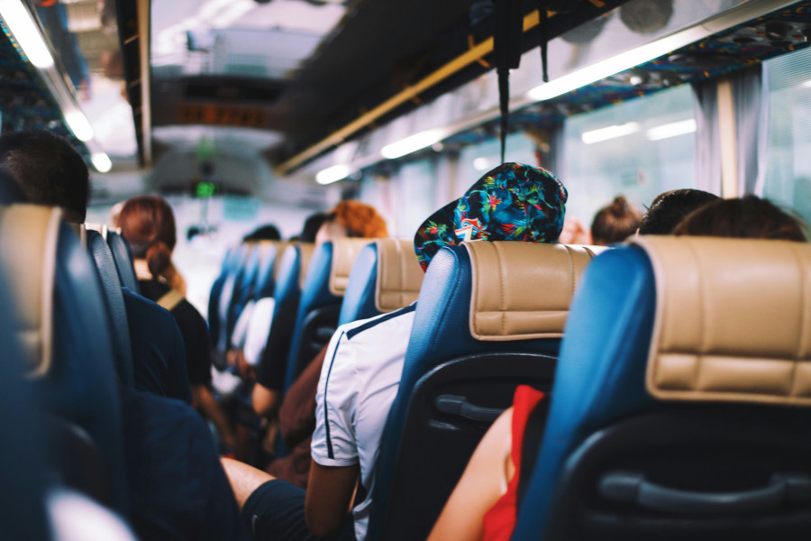 How to prepare for a long-distance coach trip? 1 bus trip