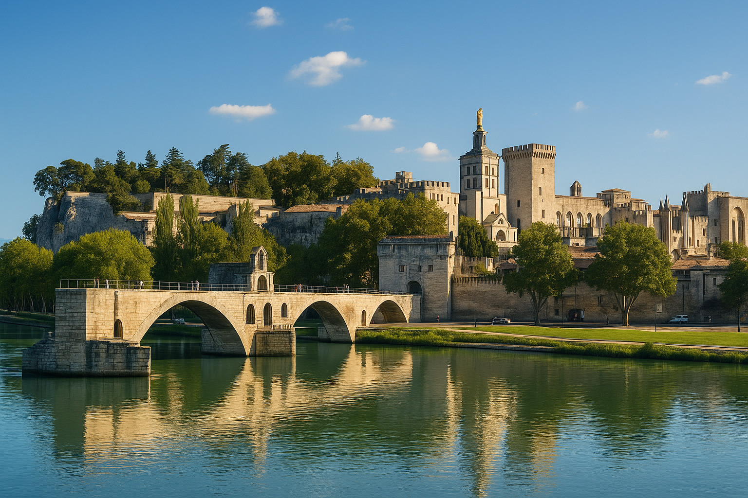 Avignon, ville provençale