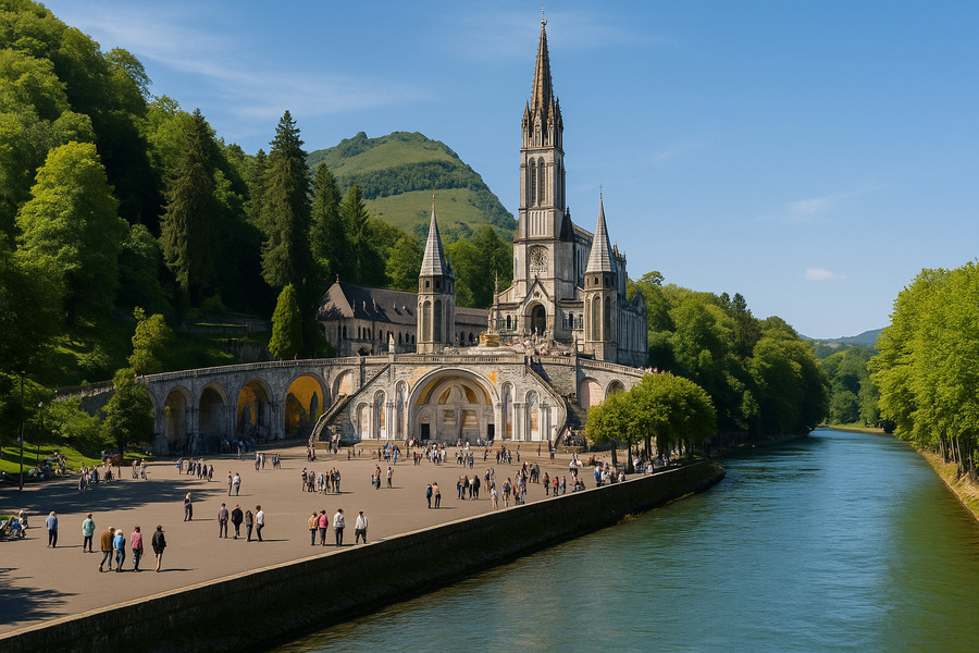 Pèlerinages et voyages religieux en autocar 1 Sanctuaire de Lourdes