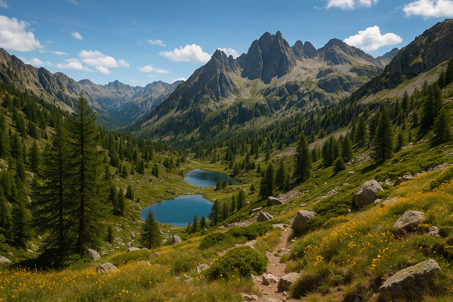 Les meilleures destinations de parcs naturels de France à découvrir en autocar 1 Parc naturel du Mercantour