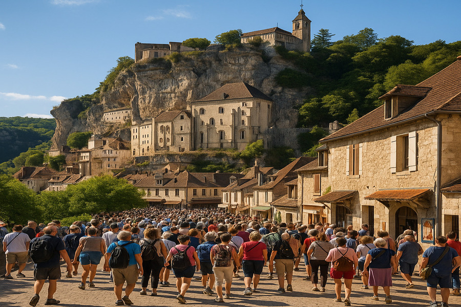 Pèlerinages et voyages religieux en autocar 4 Rocamadour