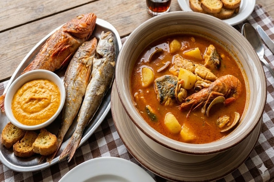Bouillabaisse, plat provençal
