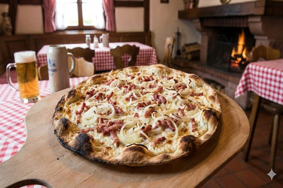 Flammekueche, Alsace