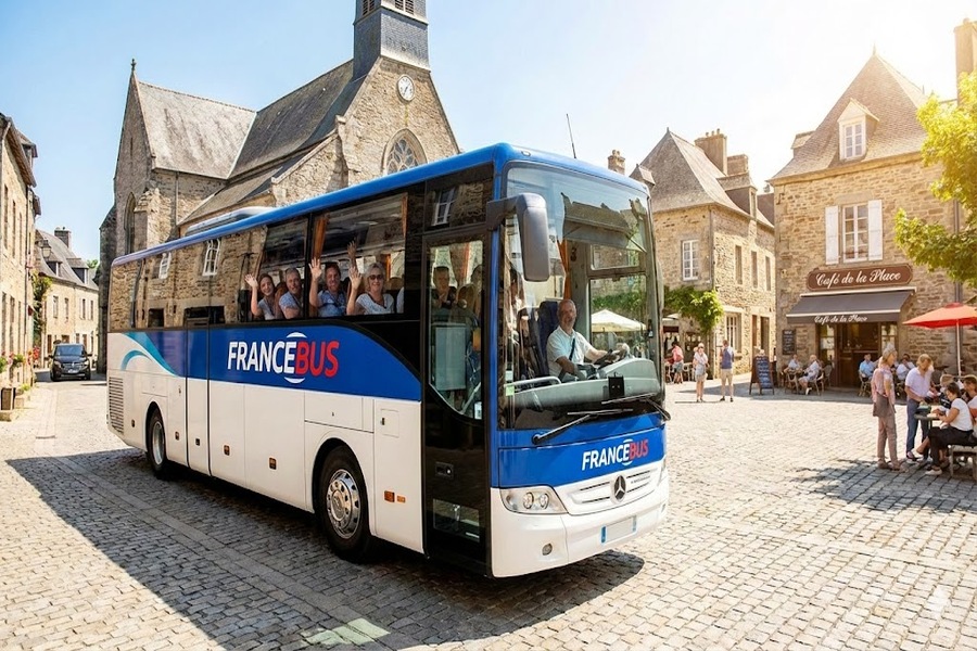 Visite de village en autocar Francebus