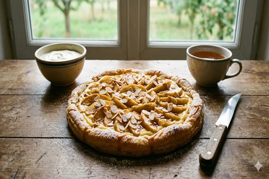 Tarte normande, Normandie