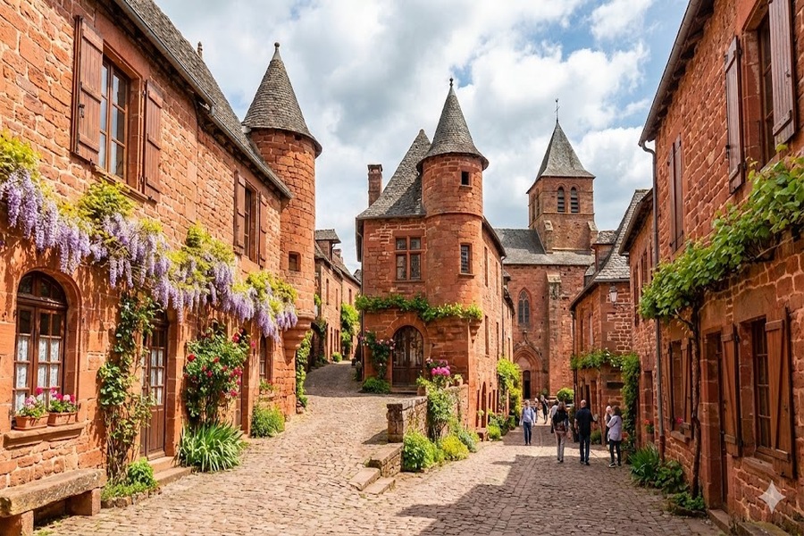Village de Collonges-la-Rouge 