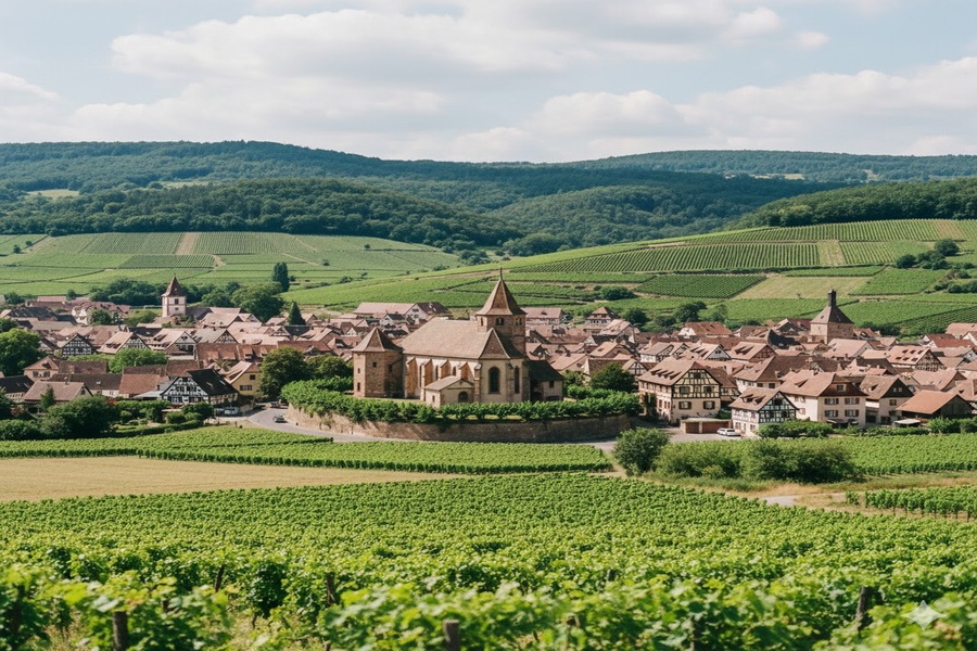Les 10 plus beaux villages de France à visiter en autocar 5 Village de Hunawihr