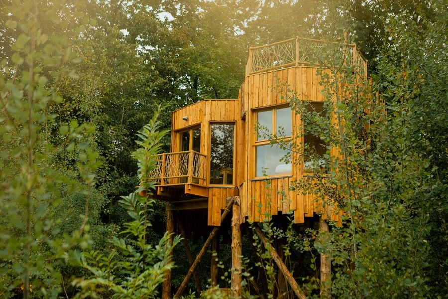 La Saint-Valentin : le week-end des amoureux en France 4 Cabanes des grands chênes, Paris