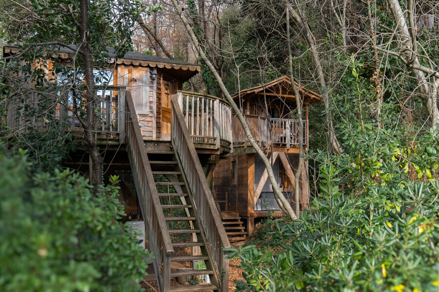 Cabanes perchées Saint-Paul-de-Vence