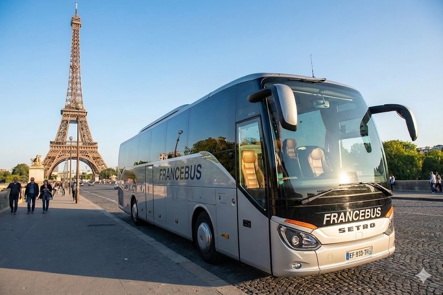 Location d'autocar à Paris