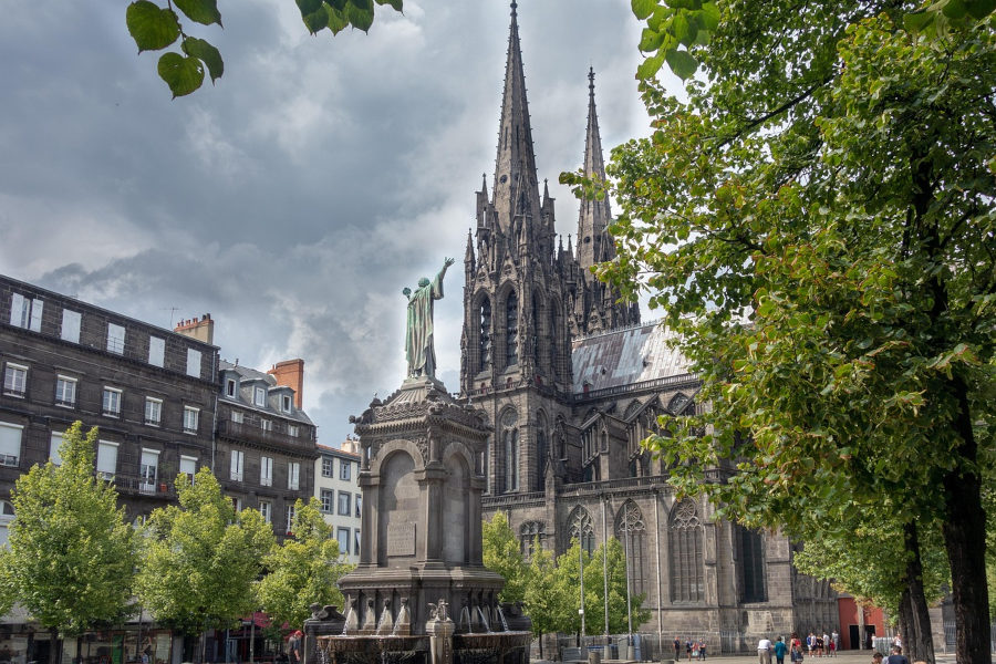 Clermont-Ferrand city center