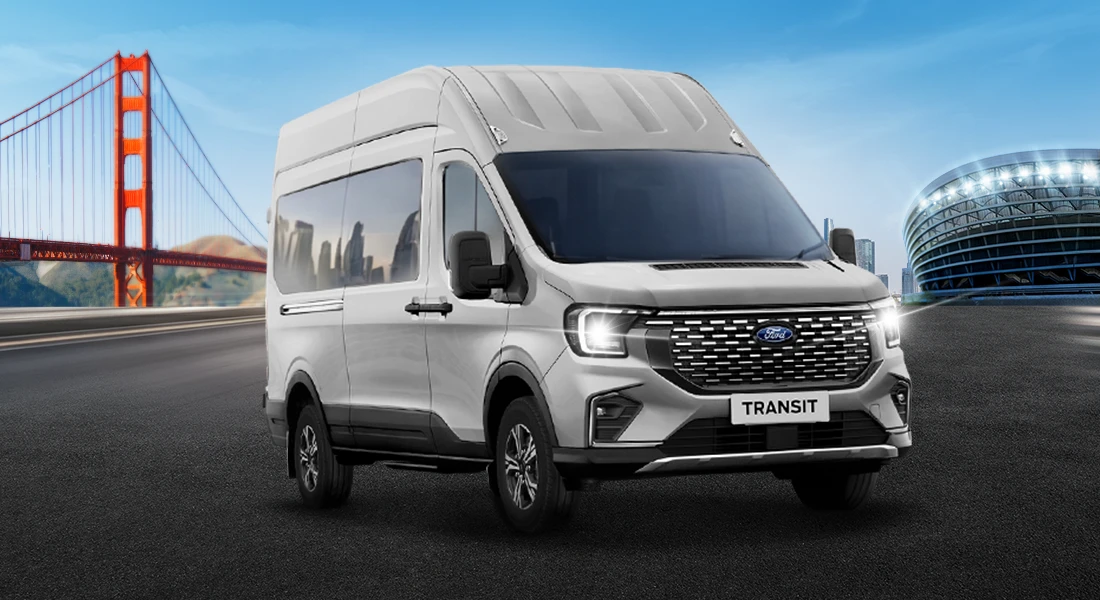 19-seater minibus 9 Ford Transit L4H3