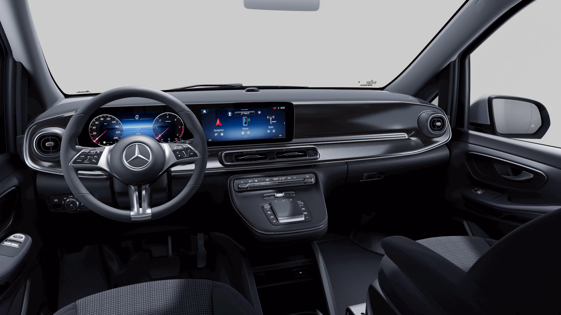 Minivan 7 places 3 Minivan Mercedes Classe V interieur