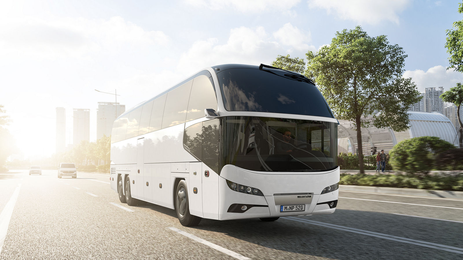 Autocars à Etage 5 Neoplan Skyliner exterieur