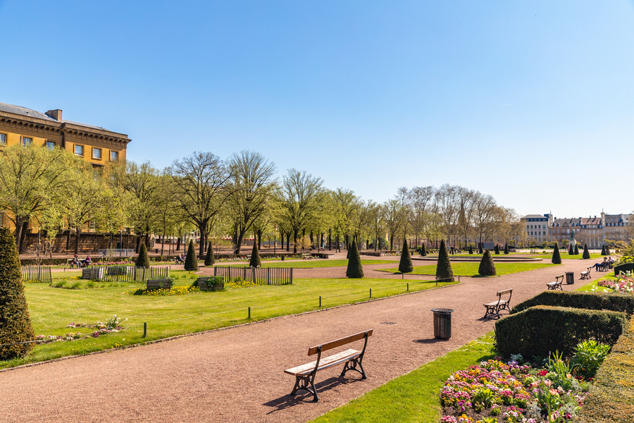 An exceptional weekend in Metz: the perfect guide for exploring the golden city in a group 13 Esplanade Garden, Metz