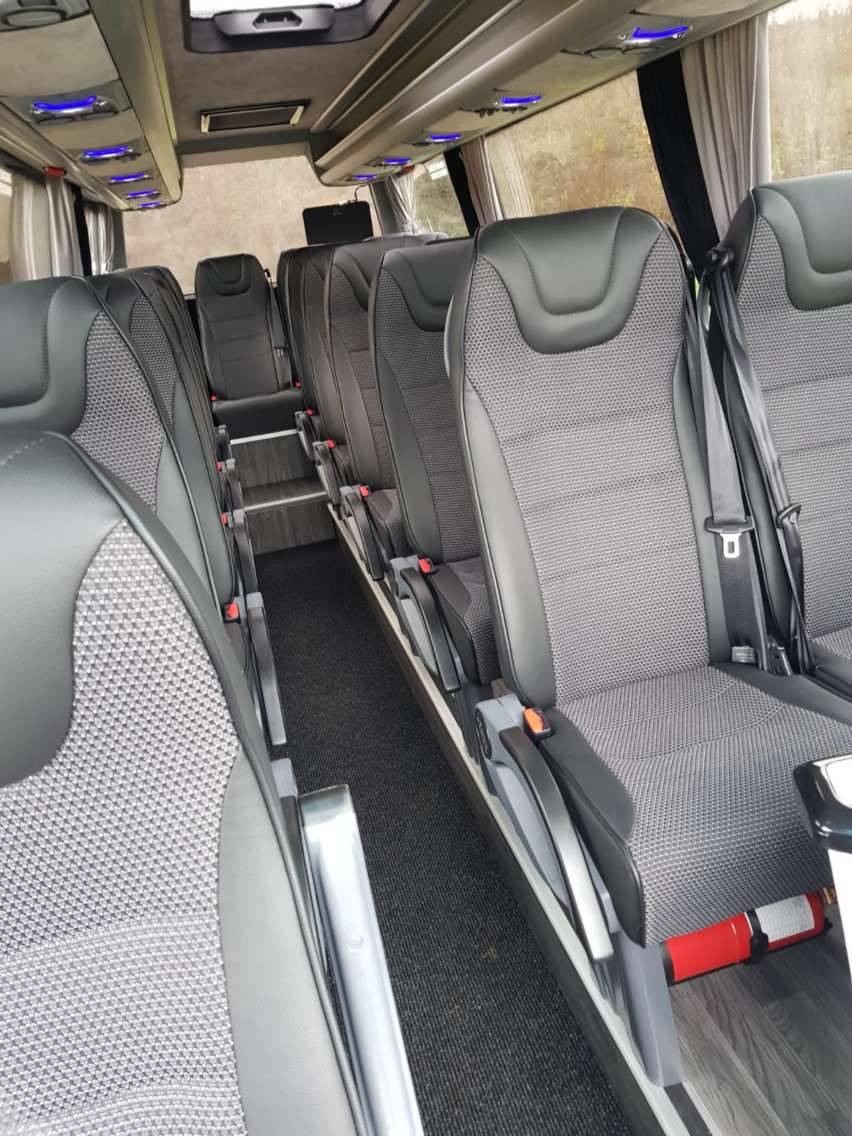 19-seater minibus 8 Mercedes 20-seater VIP interior 2