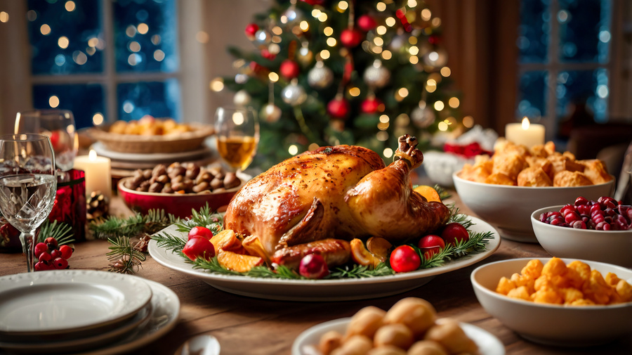 Noël à la montagne : Logements, activités et secrets d'une organisation réussie pour des fêtes féériques 2 Repas de Noël